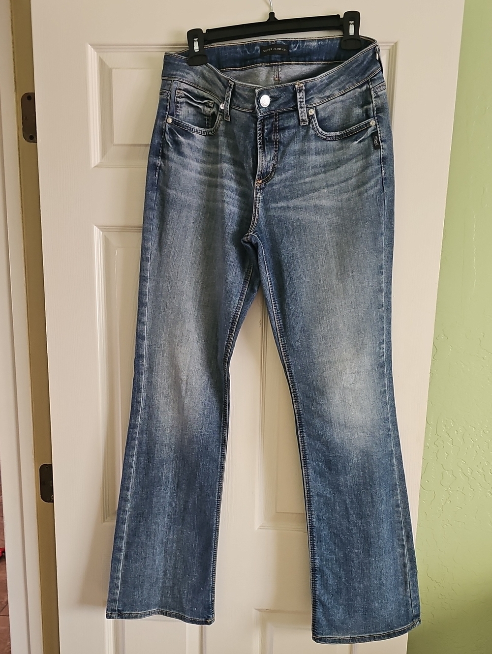 Silver Jeans Women's Light Blue Flare Jeans